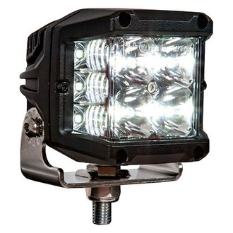 Buyers® - Wide Angle Stud Mount 3.8" 29W Rectangular Combo Spot/Flood Beam LED Light