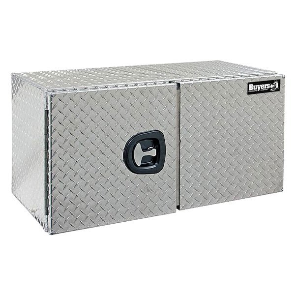 Buyers® - Double Barn Doors Underbody Tool Box with 3-Point Compression Latch