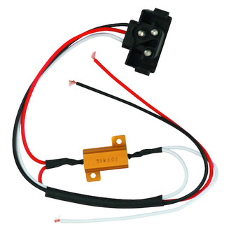 Buyers® 5621010 - LED Turn Signal Equalizer DOT Light Plugs with PL-3 Male Plug and Stripped Ends