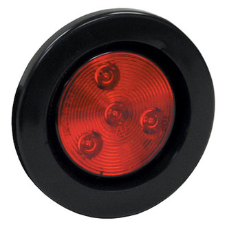 Buyers® - 2.5" Red Round LED Clearance Marker Light Bar