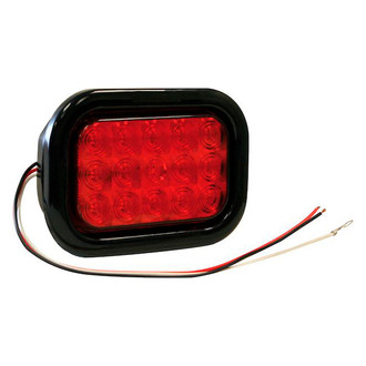 Buyers® - 5.33" Red Rectangular LED Tail Light