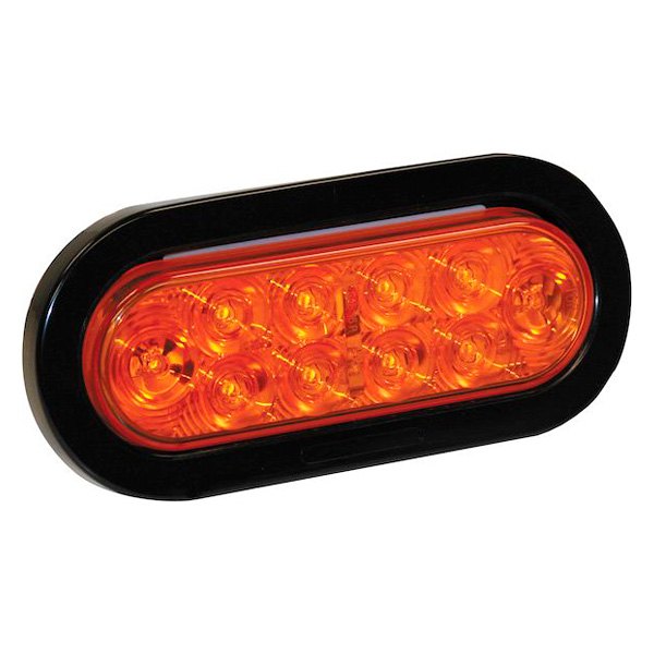 Buyers® - 6.375" Oval Amber LED Turn Signal Light