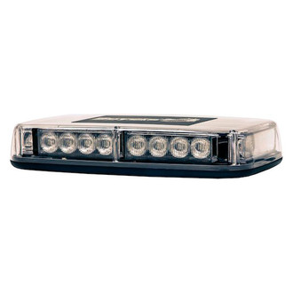 Buyers® - 11" Bolt-On Mount Mini Amber/Green Emergency LED Light Bar