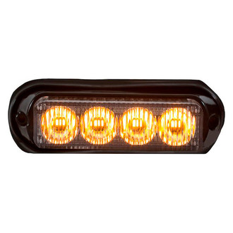 Buyers® 8891130 - 5" Bolt-On Mount Mini Amber LED Strobe Light