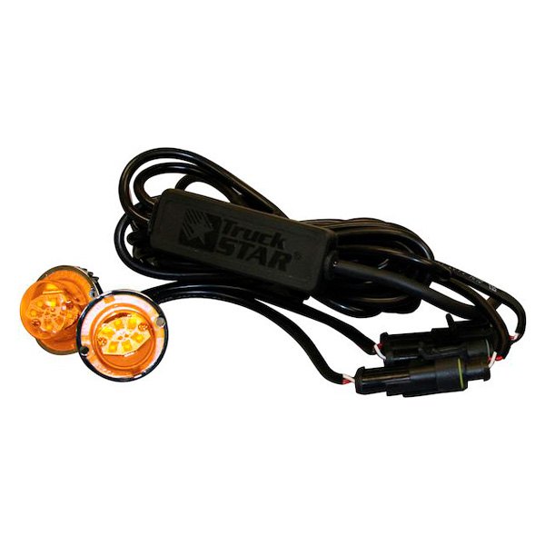 Buyers® - Bolt-On Mount Amber LED Hideaway Strobe Light Kit