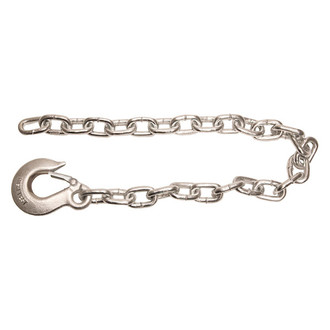 Buyers® - 3/8" X 35" Safety Chain with Forged Slip Hook
