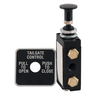 Buyers® - Push/Pull 4-Way 2-Position Air Valve with 5 x 0.125" NPT Ports
