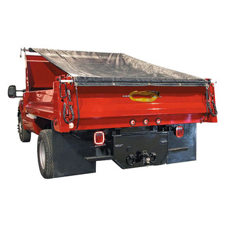 Buyers® - DTR Series Dump Tarp Roller Kit with Mesh Tarp