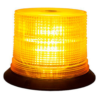 Buyers® SL645ALP - 5" Magnet Mount/Bolt-On 8-Flash Amber LED Beacon Light