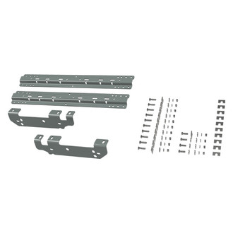 B&W Trailer Hitches® - 5th Wheel Mounting Rails with Quick Fit Custom Installation Brackets