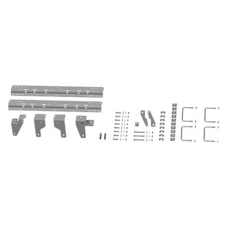 B&W Trailer Hitches® - 5th Wheel Mounting Rails with Quick Fit Custom Installation Brackets