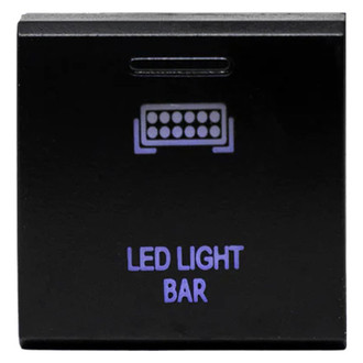 Cali Raised LED® - Square LED Light Bar LED Switch