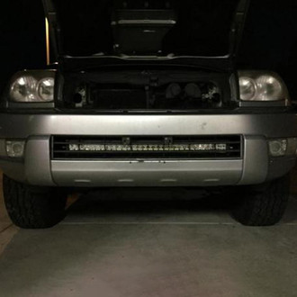 Cali Raised LED® - Lower Bumper 5D Optic Hidden 32" Combo Beam LED Light Bar Kit, w/o Switch