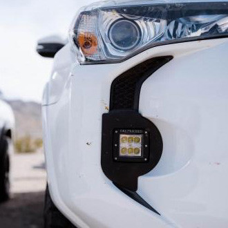 Cali Raised LED® - Fog Light Location Mounted 3"x2" 2x18W LED Light Kit