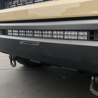 Cali Raised LED® - Lower Bumper 5D Optic Hidden 32" Combo Beam LED Light Bar Kit, w/o Switch
