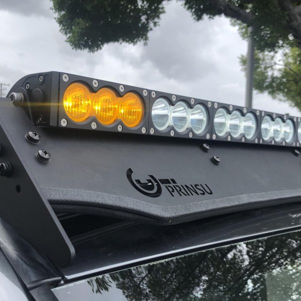Cali Raised LED® - Dual Function Prinsu 45" Amber/White LED Light Bar