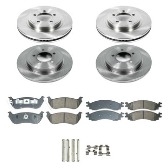 Callahan Brake Parts® - Plain Brake Kit