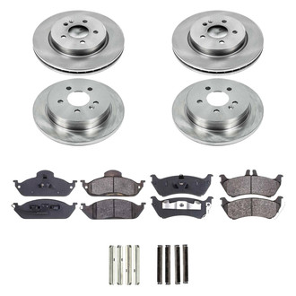 Callahan Brake Parts® - Plain Brake Kit