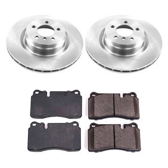 Callahan Brake Parts® - Plain Front Brake Kit