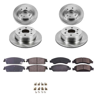 Callahan Brake Parts® - Plain Brake Kit