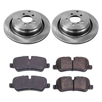 Callahan Brake Parts® - Plain Rear Brake Kit