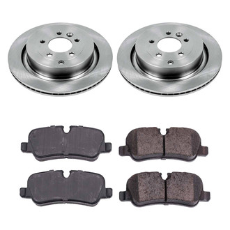 Callahan Brake Parts® - Plain Rear Brake Kit