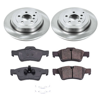 Callahan Brake Parts® - Plain Rear Brake Kit