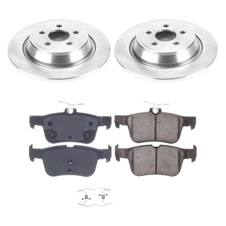 Callahan Brake Parts® - Plain Rear Brake Kit