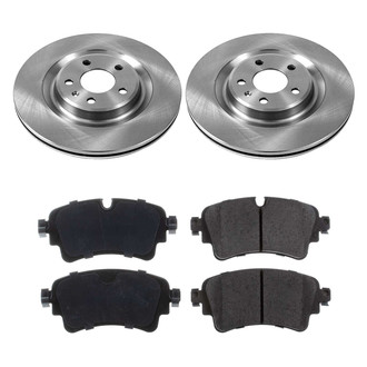 Callahan Brake Parts® - Plain Rear Brake Kit