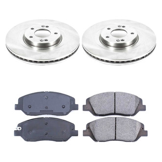 Callahan Brake Parts® - Plain Front Brake Kit