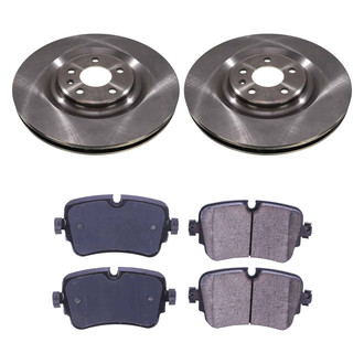 Callahan Brake Parts® - Plain Rear Brake Kit