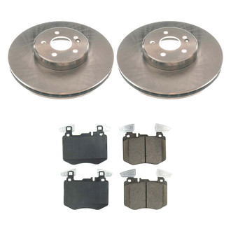 Callahan Brake Parts® - Plain Front Brake Kit
