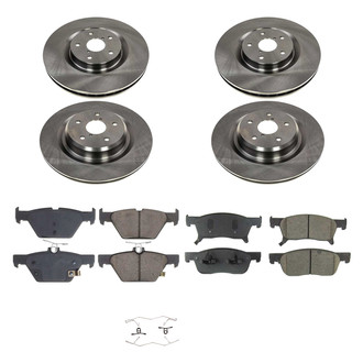 Callahan Brake Parts® - Plain Brake Kit