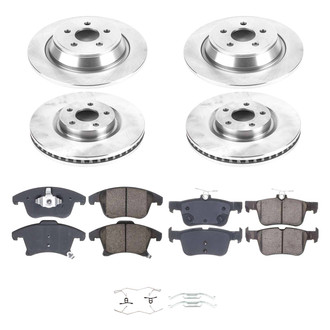 Callahan Brake Parts® - Plain Brake Kit