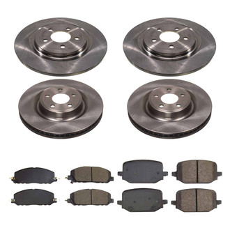 Callahan Brake Parts® - Plain Brake Kit