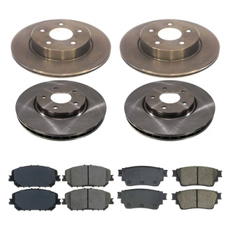 Callahan Brake Parts® - Plain Brake Kit
