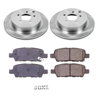 Callahan Brake Parts® - Plain Rear Brake Kit