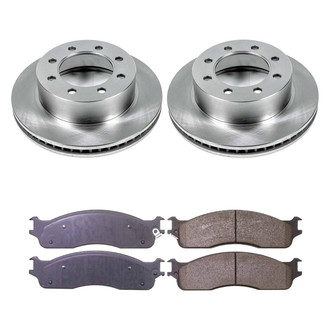 Callahan Brake Parts® - Plain Front Brake Kit