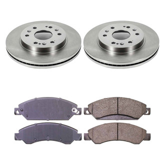 Callahan Brake Parts® - Plain Front Brake Kit