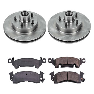 Callahan Brake Parts® - Plain Front Brake Kit