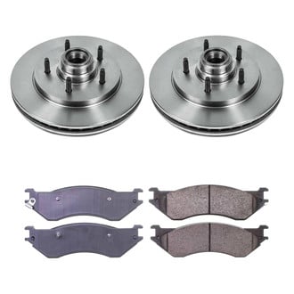 Callahan Brake Parts® - Plain Front Brake Kit