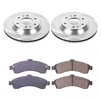 Callahan Brake Parts® - Plain Front Brake Kit