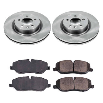 Callahan Brake Parts® - Plain Front Brake Kit