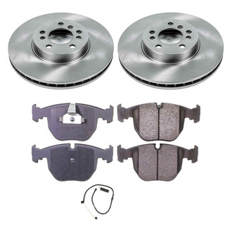 Callahan Brake Parts® - Plain Front Brake Kit