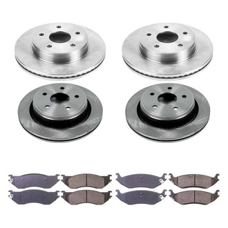 Callahan Brake Parts® - Plain Brake Kit
