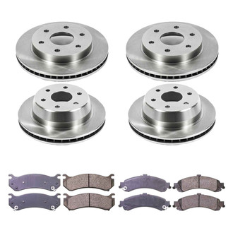 Callahan Brake Parts® - Plain Brake Kit