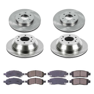 Callahan Brake Parts® - Plain Brake Kit
