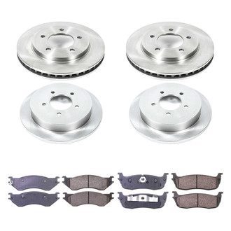 Callahan Brake Parts® - Plain Brake Kit