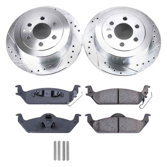 Callahan Brake Parts® - Drilled and Slotted Rear Brake Kit