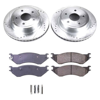 Callahan Brake Parts® - Drilled and Slotted Rear Brake Kit